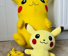 3 soft Pikachu.