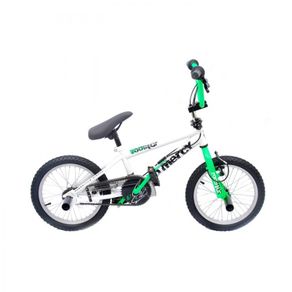10" Rooster NO MERCY, 16" Wheel, White/Neon Green