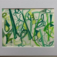 Original art Abstract Expressionist painting contemporary Irish Art abstract painting