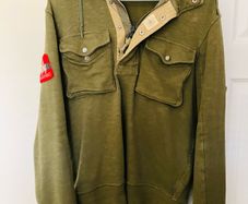 Polo Ralph Lauren Vintage Army Jumper hoodie