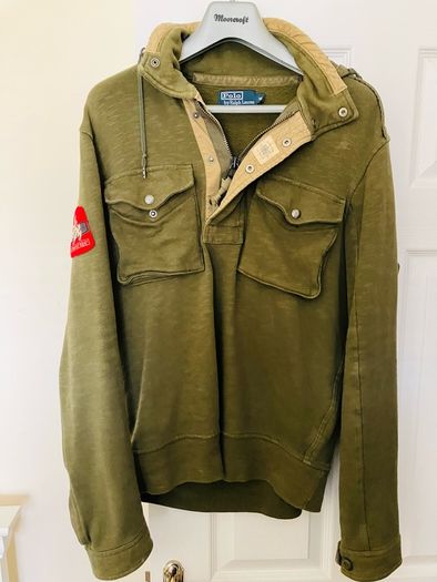 Polo Ralph Lauren Vintage Army Jumper hoodie