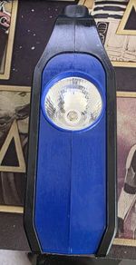 2-in-1 LED Portable Worklight & Flashlight Lantern - Blue & Black