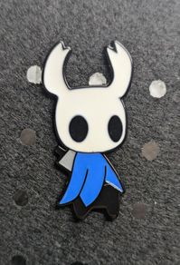 The knight hollow Knight enamel pin
