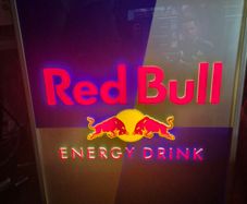 Official Red Bull Light Box Sign (44cm x 57cm)