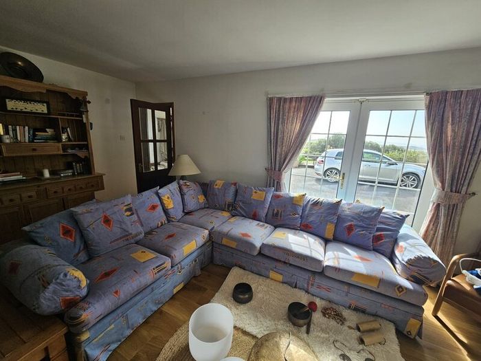 Two piece  corner contemporary   design sofa with