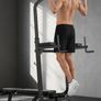 Multifunction power tower built in weight bench pull up and dip station Image 6