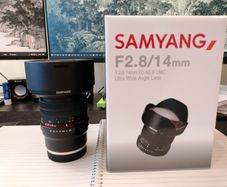 Samyang F2.8 / 14mm Wide Angle Lens for Sony