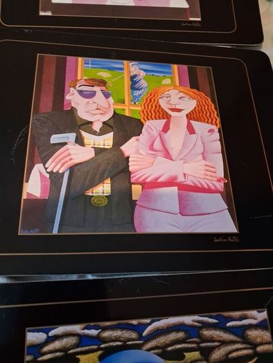 Set of 7 Jonathan Knuttel tablemats