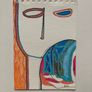 Original art Eclectic original Abstract Portrait painting contemporary Irish Art abstract painting Image 4