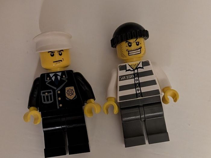 Lego Town City Police - Prisoner Transport - set  7245-1 - released 2005