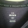 Mens UNDER ARMOUR Project ROCK crew neck t-shirt tie dye style pattern Size Medium Loose fit Image 4