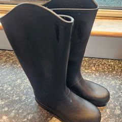 kids riding boots size 33