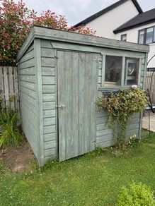 8ft x 6ft Timber Garden Shed