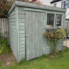 8ft x 6ft Timber Garden Shed