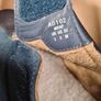 womens HOTTER WRAP slippers faux fur lined suede slipper Size UK 3 EU 36 navy blue Image 7