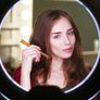HD Ring Light With Long Tripod Stand & Phone Holder for YouTube Video, Desktop Camera Led Ring Light for Streaming, Makeup, Selfie. with 2.1M Adjustable Tripod. Image 5