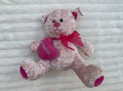 Posh Paws girlie pink bear Princess approx. 21 cm. Please see photos