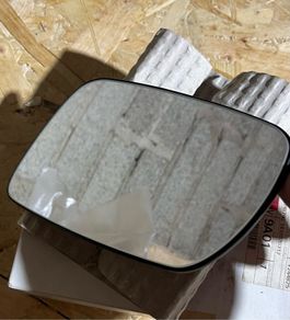 Left Heated Wing Mirror Glass Skoda Fabia 2000-2008