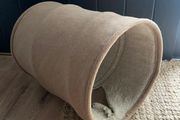 Beige Cat Play Tunnel