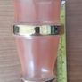 GLASS - Vintage - Tumbler - Pink and Gold Image 5