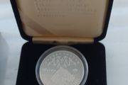 Ten euro silver  proof  coin 2008. Skellig michael.