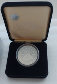 Ten euro silver  proof  coin 2008. Skellig michael.
