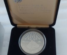 Ten euro silver  proof  coin 2008. Skellig michael.