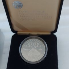 Ten euro silver  proof  coin 2008. Skellig michael.