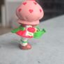 HTF Vintage 1981 AGC Kenner Strawberry Shortcake Mini PVC Doll Watering Can Figurine 2" same era as MLP G1 My Little Pony Image 2
