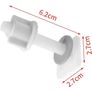 Toilet seat hinges/fixings/screws/spare parts Image 2