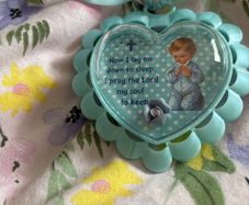 Baby boy crib keepsake