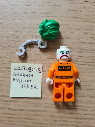 lego coltlbm-8 arkham asylum joker, collectible series