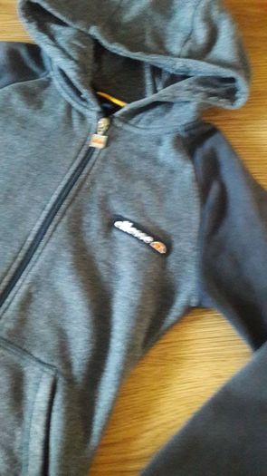 Ellesse navy two tone hoodie size uk6