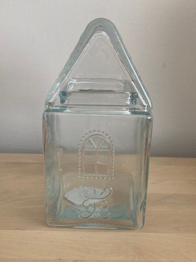Sostrene Grene Glass House Cookie Jar New