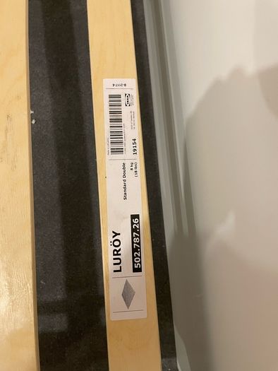 Ikea double bed frame