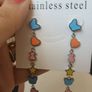 Bears and love hearts earrings Image 4