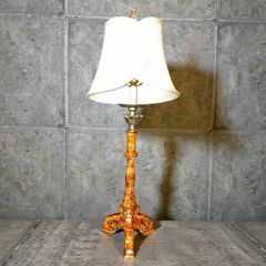 Elegant tall table lamp