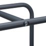 Narrow Metal firewood shelf Image 2