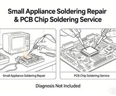 Small Electronics Soldering Repair