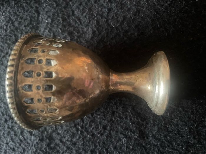 Antique egg cup and stand