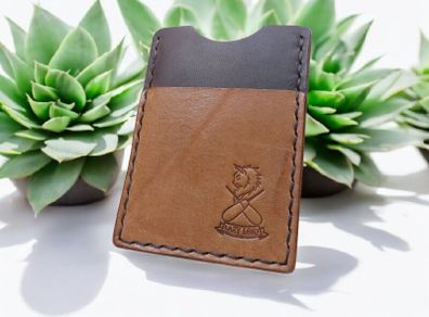 leather card holder
