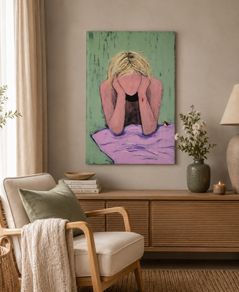 Acrylic on canvas!