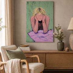 Acrylic on canvas!