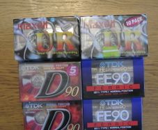 Brand New Various cassette tapes