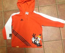 Adidas Looney Tunes Hoodie Age 3 Daffy Duck
