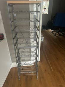 Large 30 bottle wine rack