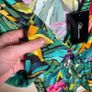 Blumarine Vtg Floral Blouse Sz 8UK 4US 40IT Jersey Y2K 90's Retro Image 6