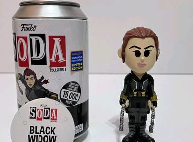 Funko Soda Marvel Black Widow 2021 Wonder Con Exclusive Common Figure 1/12500
