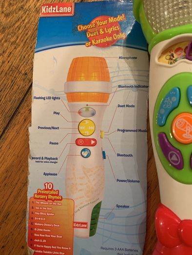 toy microphones