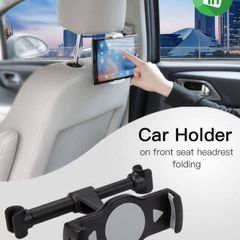 Yesido C29 Rear Seat Car Holder 360-D Rotating Adjust Silicon Layer- Black C29